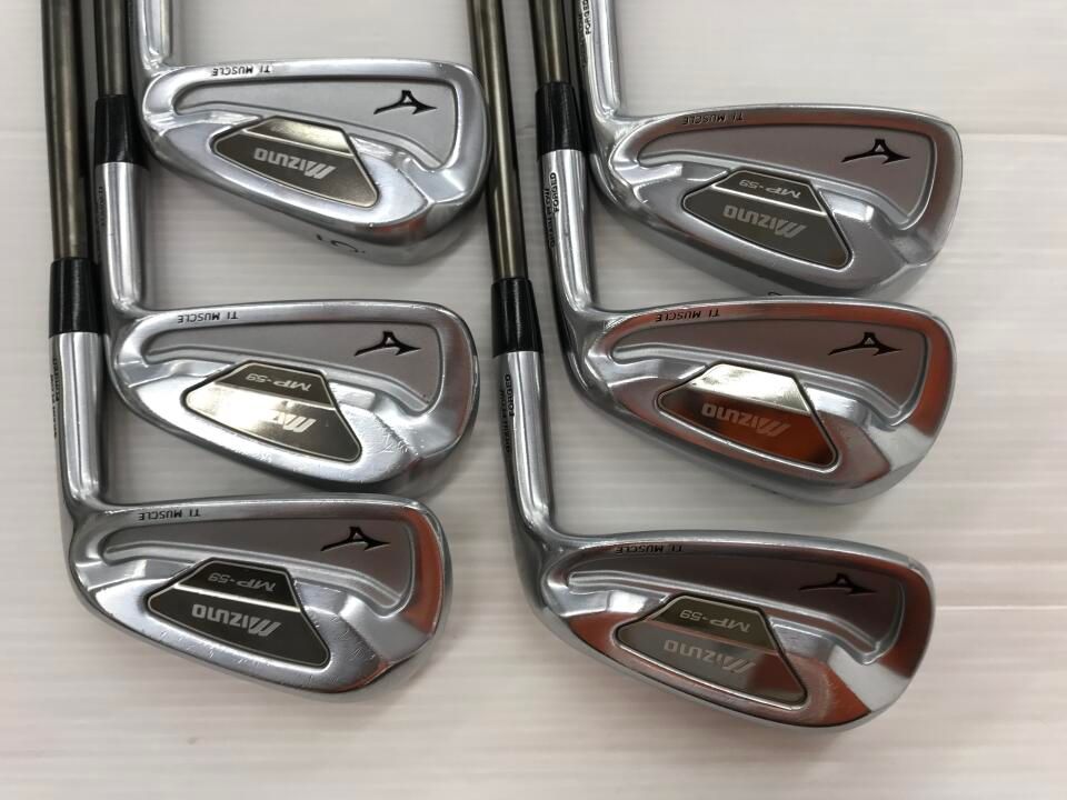 Mizuno MP-59アイアンセット　6本 MIZUNO ミズノ MP-59 アイアンセット 6本 #5-Pw DG(S200) JP