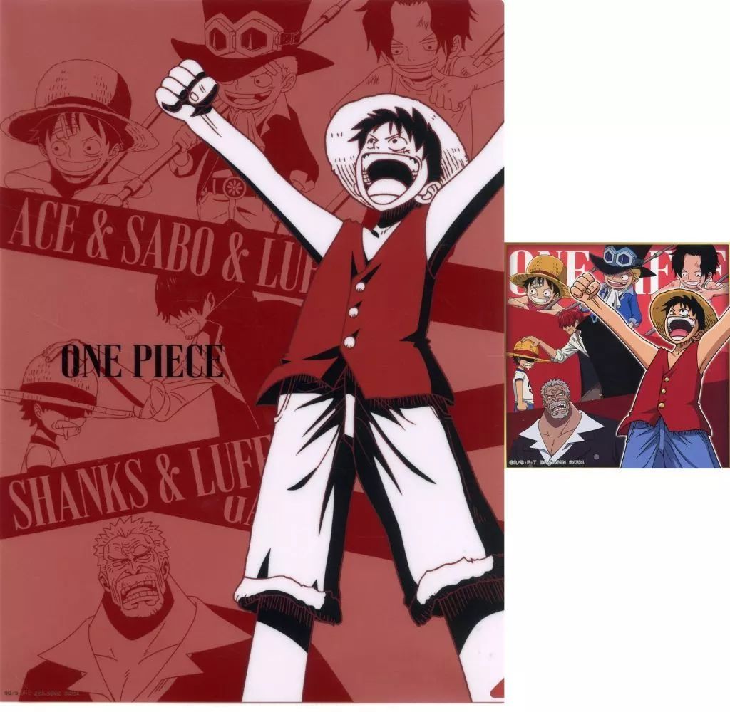 ワンピース 呪われた聖剣 クリアファイル ルフィ ONE PIECE 呪われた聖剣／