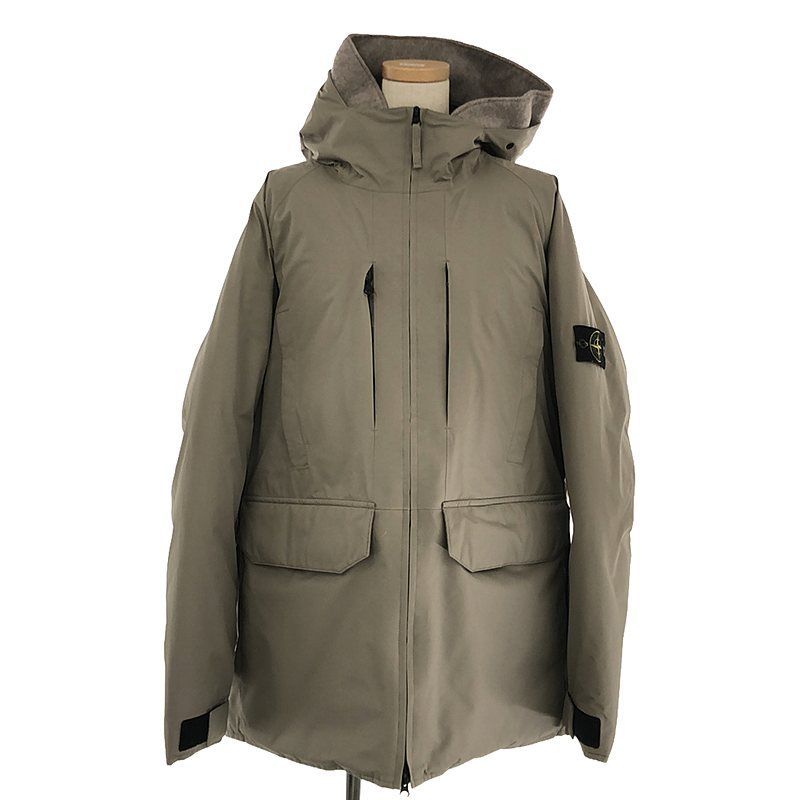 美品】 STONE ISLAND / ストーンアイランド | Ripstop Gore-Tex down jacket / ゴアテックス オーバー  ダウンジャケット / フードフェルト部着脱可 | XL | グレージュ系 | メンズ - メルカリ