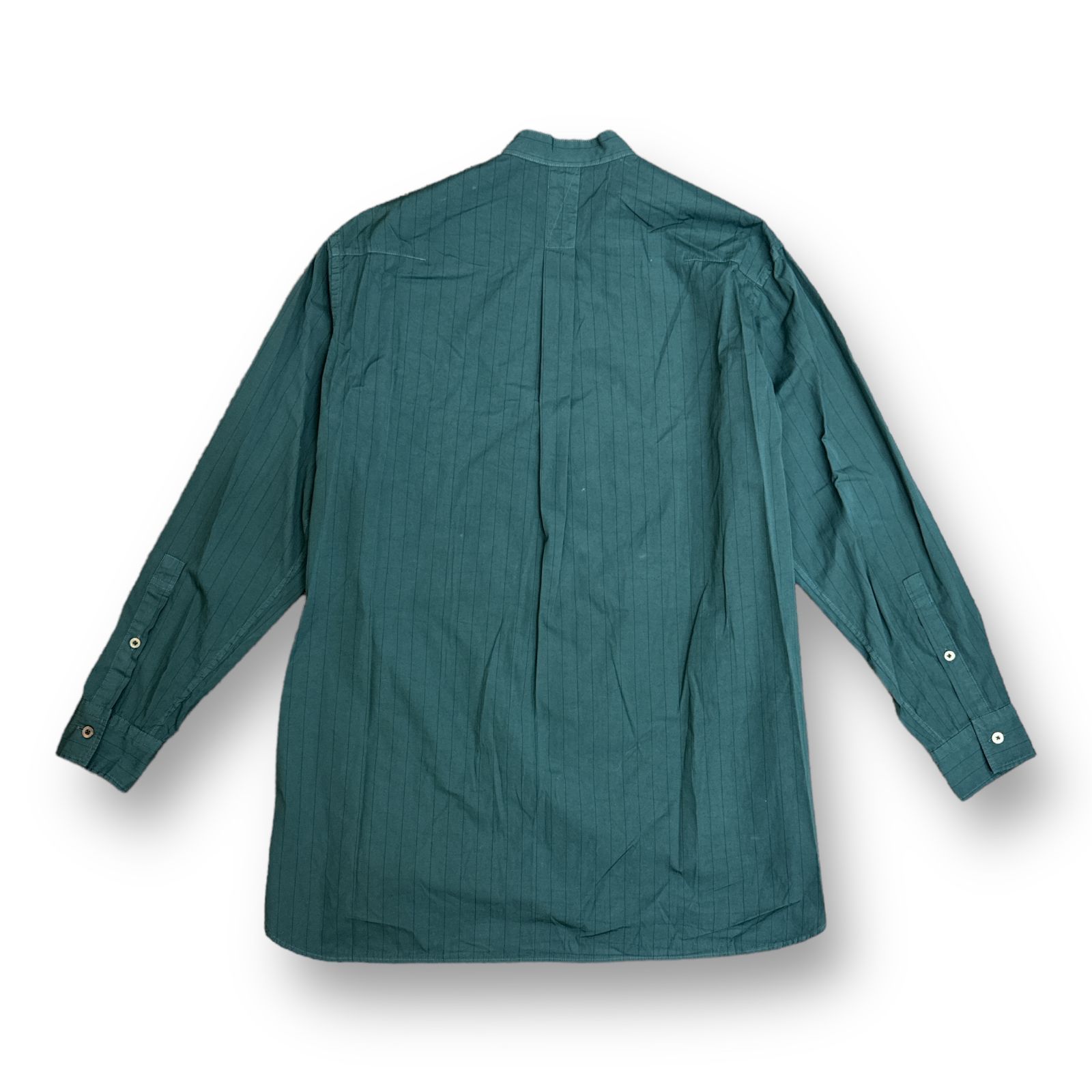 YOKE(ヨーク) サイズ:3 STRIPE OVERSIZED BIG POCKET SHIRT ストライプ 