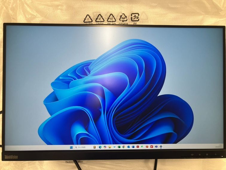 中古品】Lenovo ThinkVision T24h-20 61F0GAR1JP - メルカリ