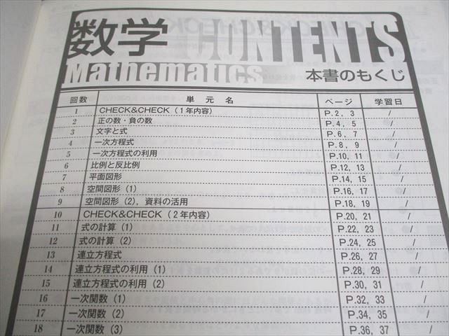 塾専用 中3 1・2年の入試総復習 既習内容の実力強化 英語/数学