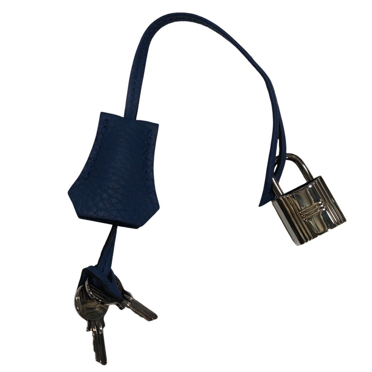 中古】 HERMES エルメス カデナクロシェット付き 南京錠 バッグ