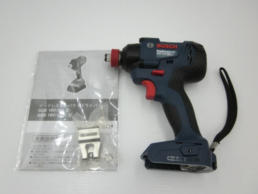 領収書発行可 ボッシュ インパクトドライバー レンチGDX18V-180 Bosch Professional ボッシュ 18V コードレスインパクトドライバー レンチ兼用 GDX18V-180 本体のみ