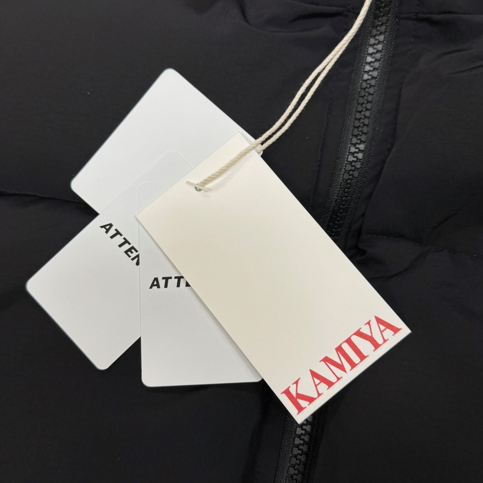 参考上代82500円 KAMIYA 24AW Down Vest ダウンベスト カミヤ G13VT014 