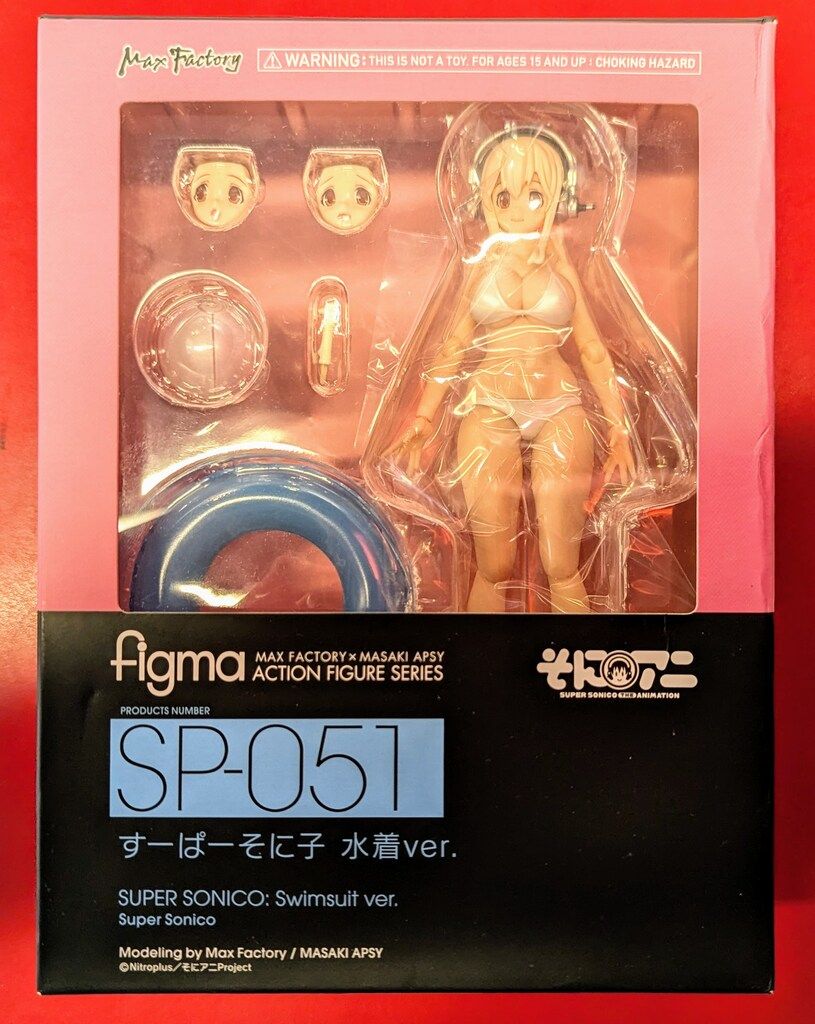 MAXFACTORY figma そにアニ すーぱーそに子 水着ver SP-051-【春