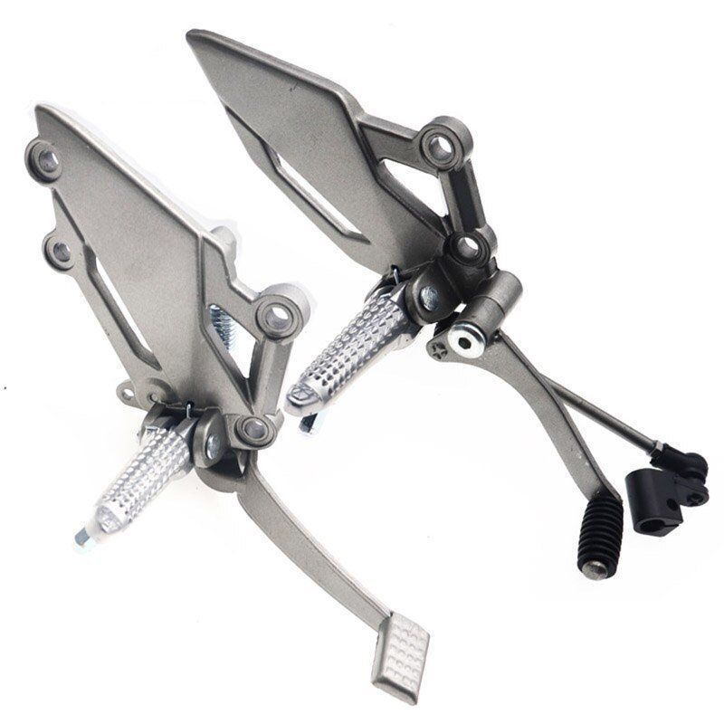 オートバイフロント左右足ペグブラケットブレーキシフトペダルレバーマウント川崎versys 250|300忍者EX250R Z250 Z300