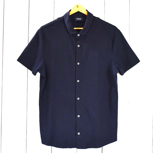 アルマーニジーンズ ARMANI JEANS コットン100％ 7つボタン