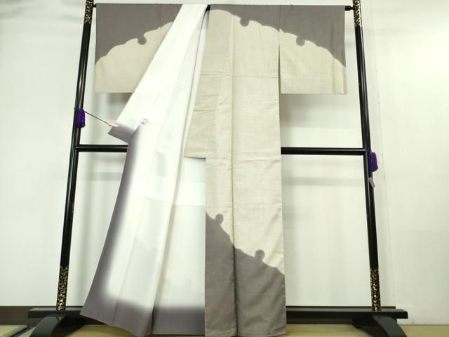 平和屋本店□極上 インド・アッサム 野蚕糸 手織 ムガシルク 結城紬