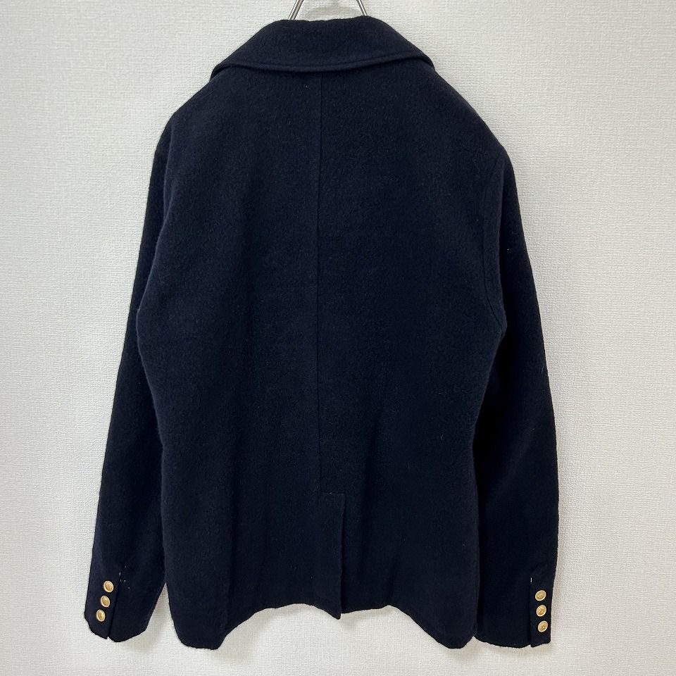 キャシディ ホームグロウン ウール 紺ブレ ジャケット 金ボタン