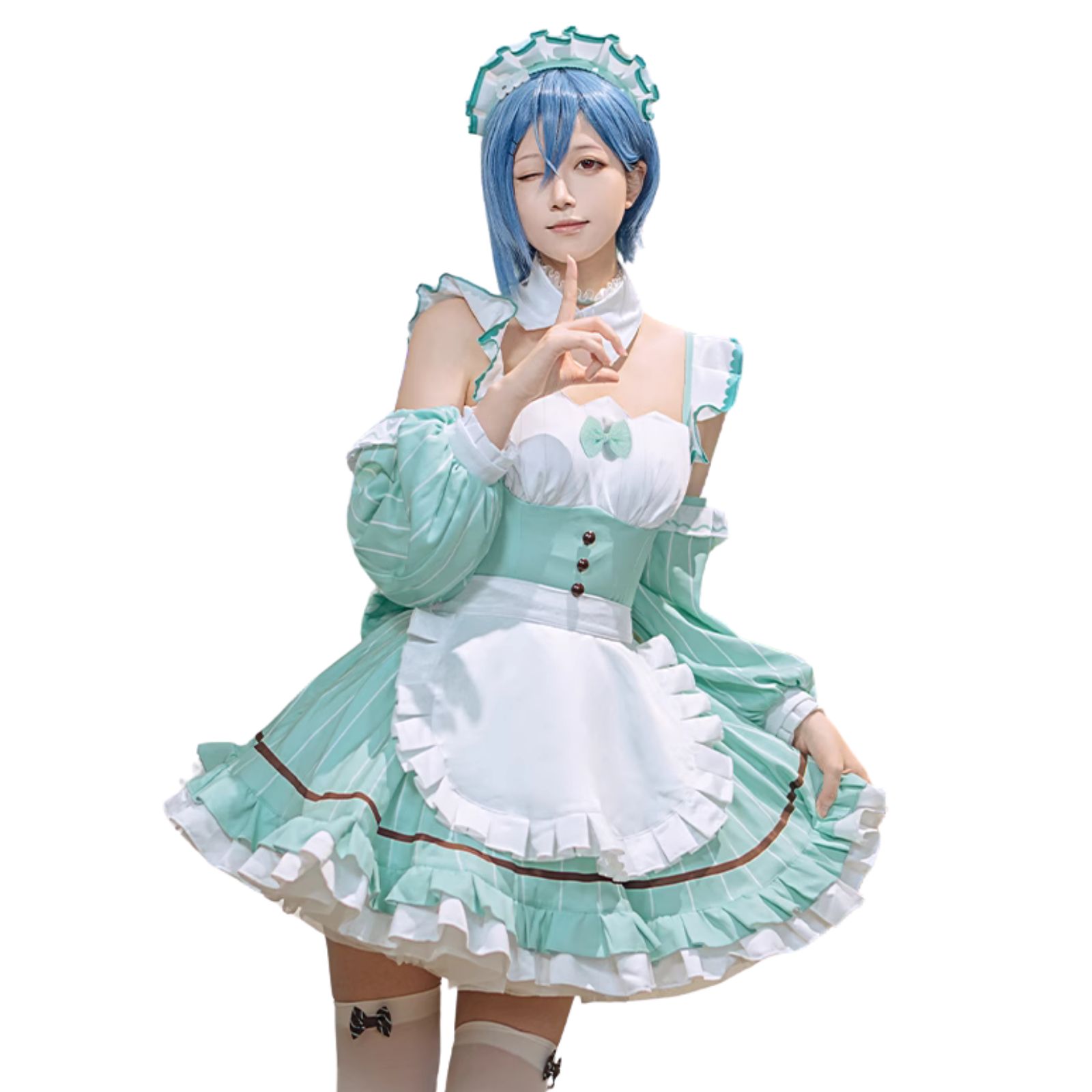 ラブライブ!スーパースター!! AiScReam 若菜四季 コスプレ メイド