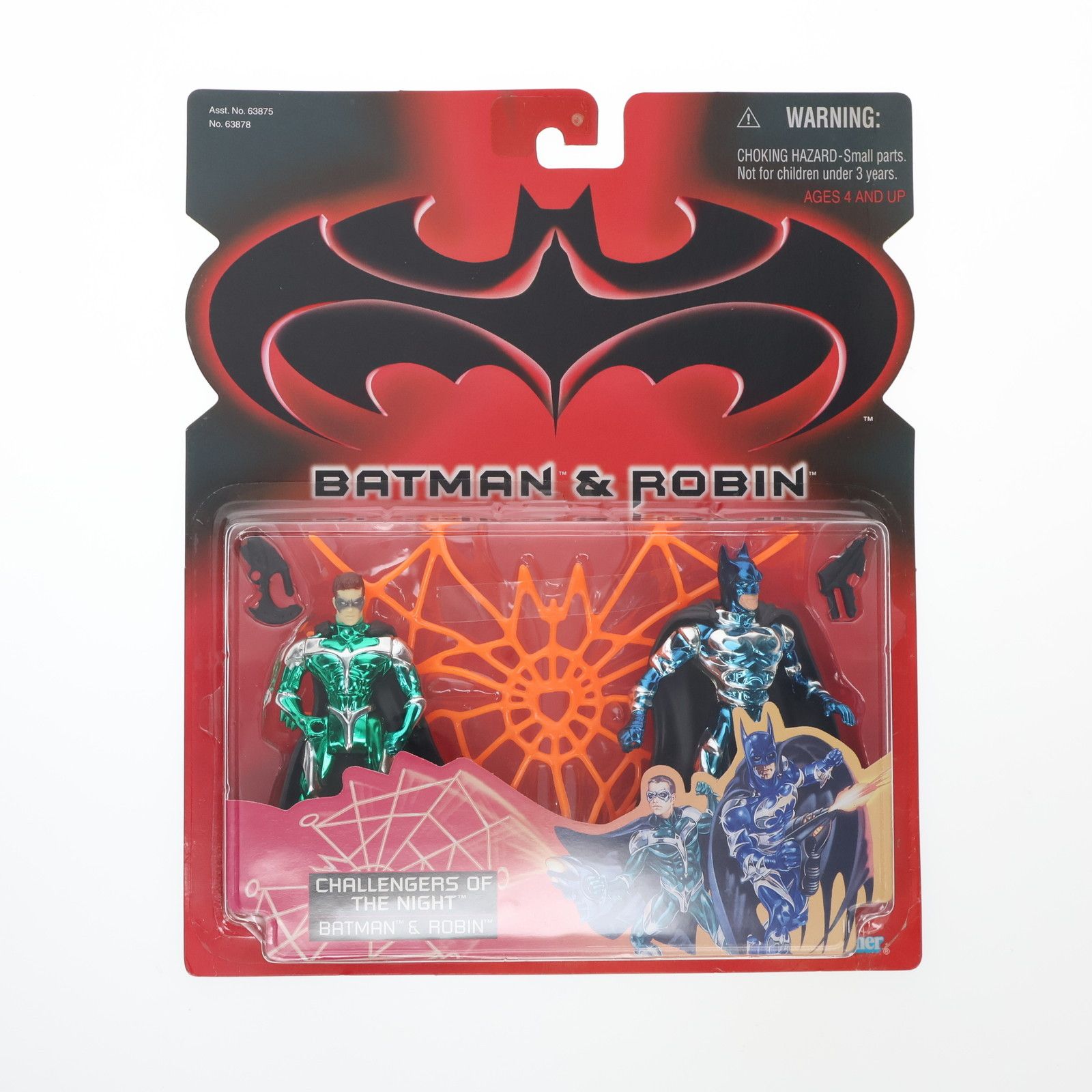 ナイトチャレンジャーズ バットマン&ロビン 2パックフィギュア 完成品 
