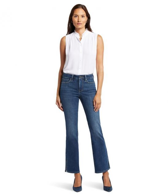【送料無料】 エヌワイディージェイ レディース デニムパンツ ボトムス Barbara Bootcut in Olympus Olympus