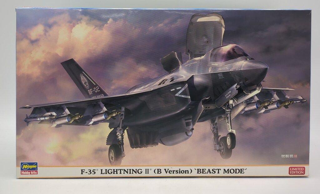 ハセガワ 1/72スケール F-35 ライトニング II (B型) 'ビーストモード' 02306
