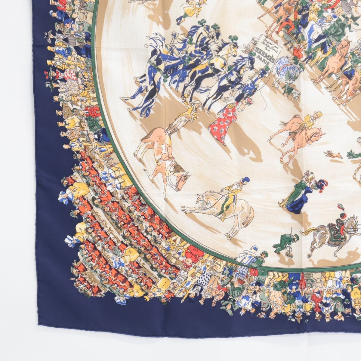 HERMES エルメス CIRQUE MOLIER モリエサーカス カレ90 美品 HERMES