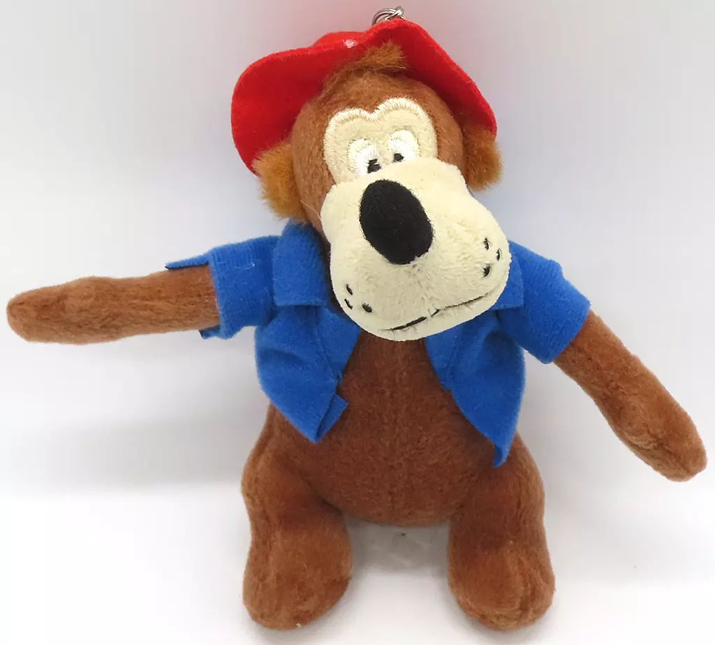 中古】キーホルダー ブレアベア(くまどん) ぬいぐるみストラップ