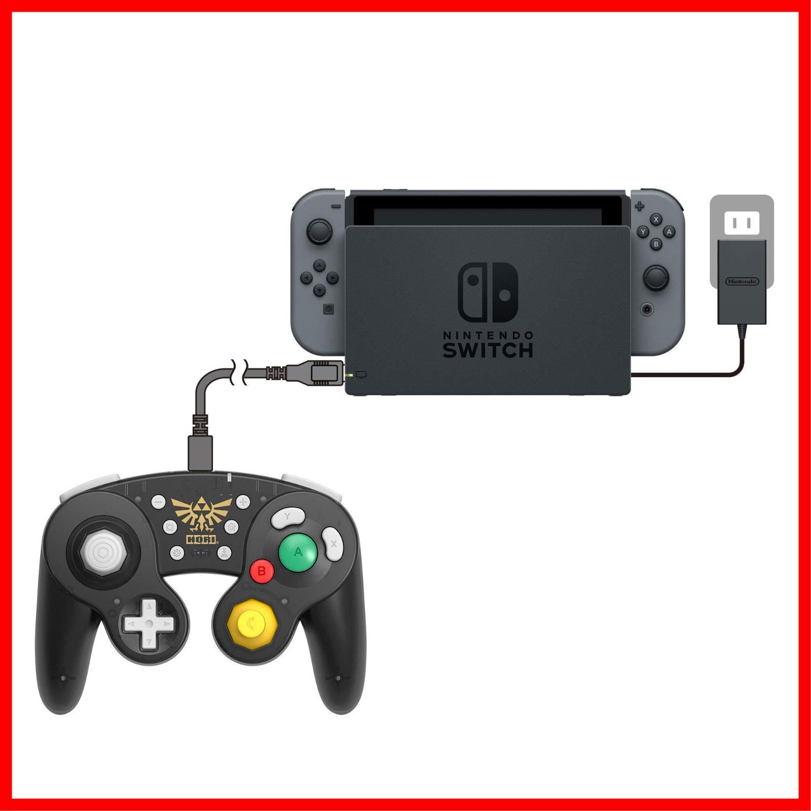 任天堂 - ホリ ワイヤレスクラシックコントローラー ゼルダの伝説 ニンテンドーSwitch 株式会社 HORI | ホリ ワイヤレスクラシックコントローラー for