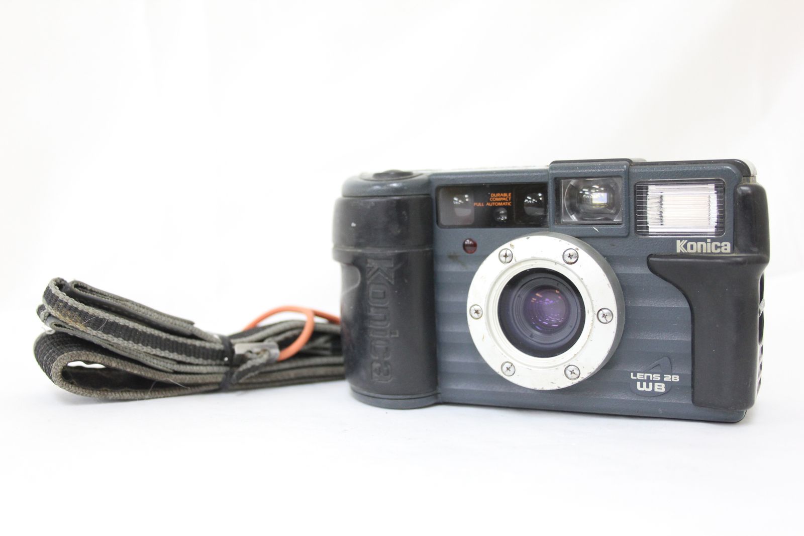 返品保証】 コニカ KONICA 現場監督 28 WB コンパクトカメラ M1699