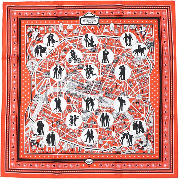 Hermés Carré Bandana 55 エルメス カレ バンダナ ショッピング販促品