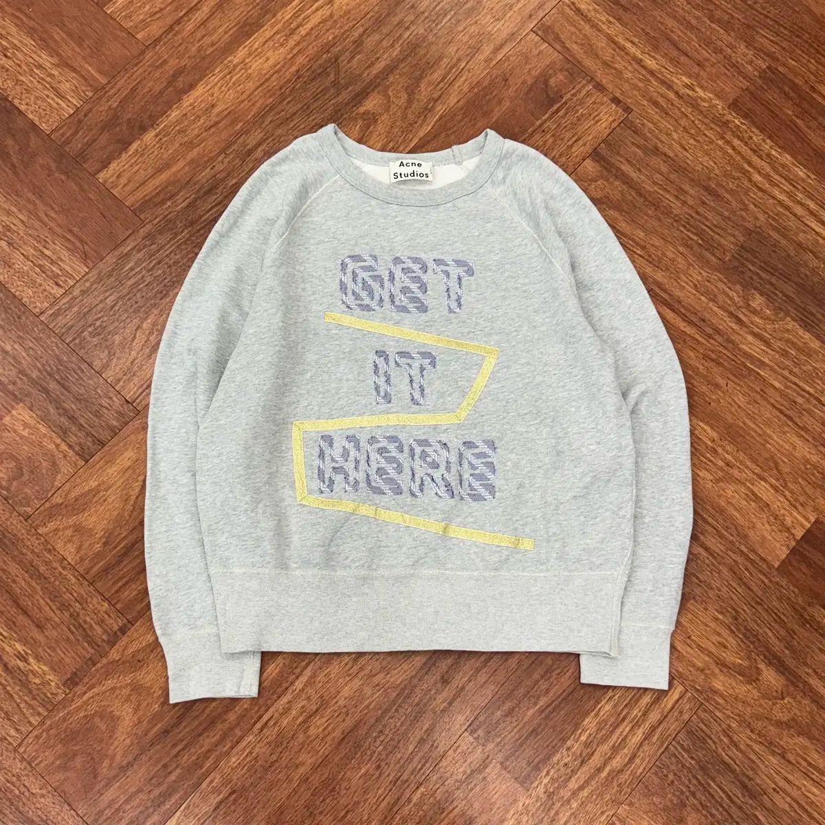 L Acne Studios アクネストゥディオズ 14SS ラウンド パーカー Tシャツ