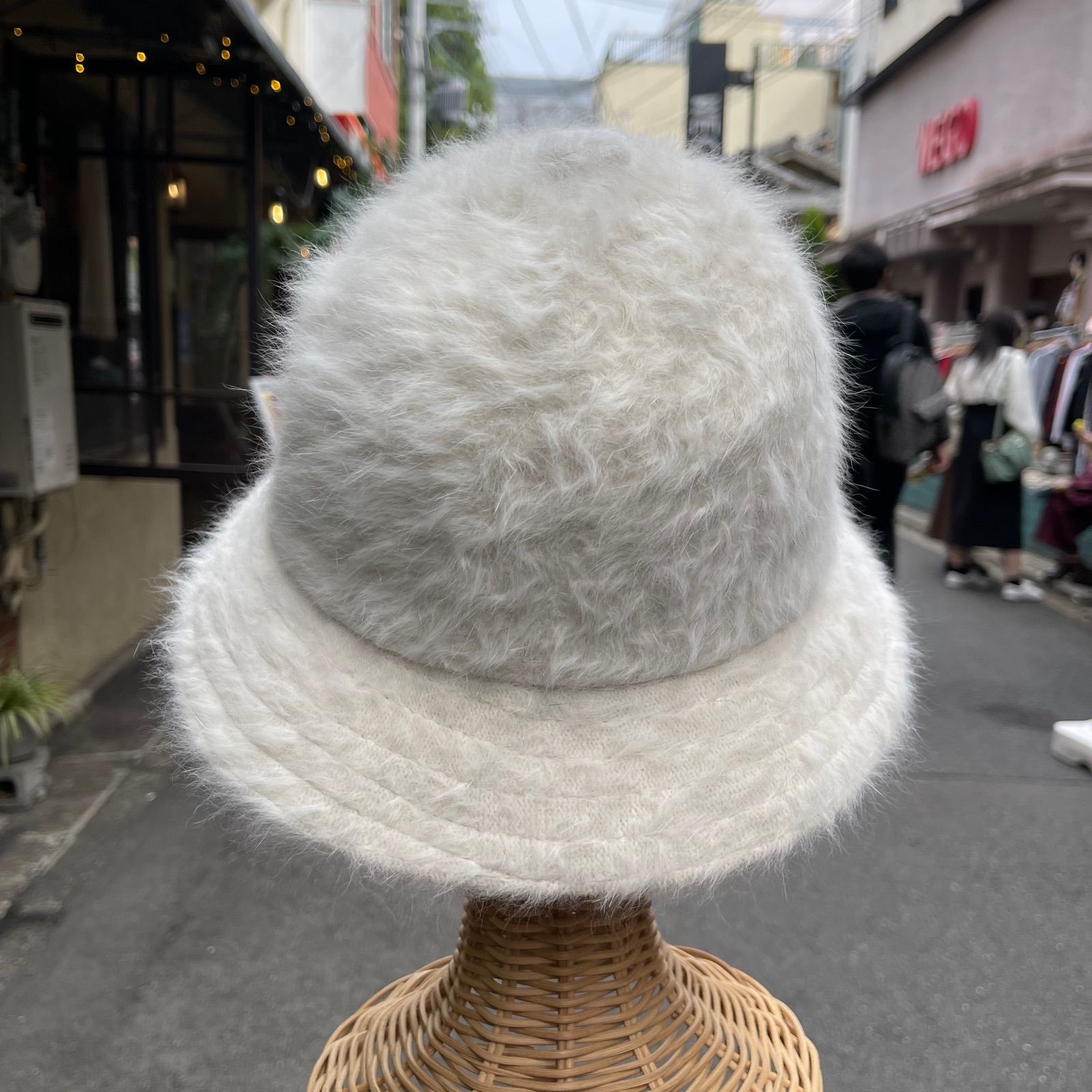 KANGOL Furgora Casual ベル型 ファーハット アンゴラ White サイズ