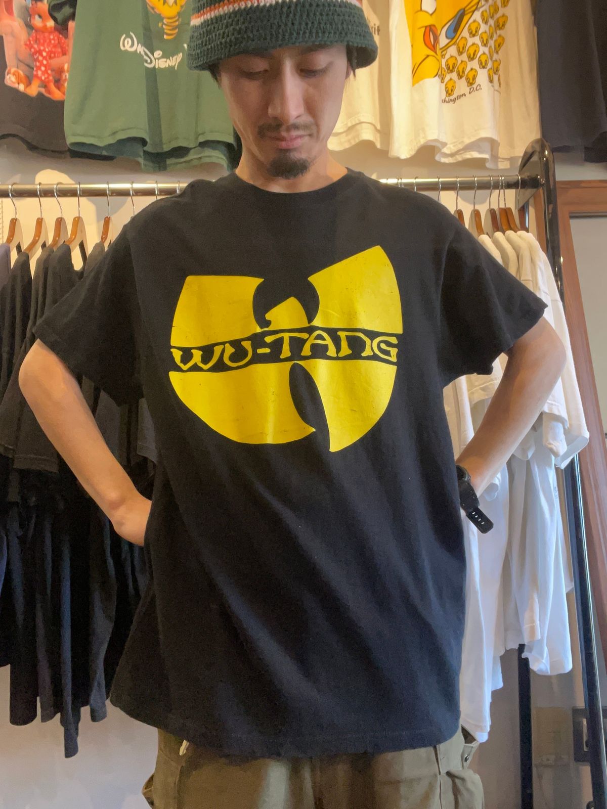 Wu-Tang Clan print tee【ST057】ｳｰﾀﾝｸﾗﾝTｼｬﾂ