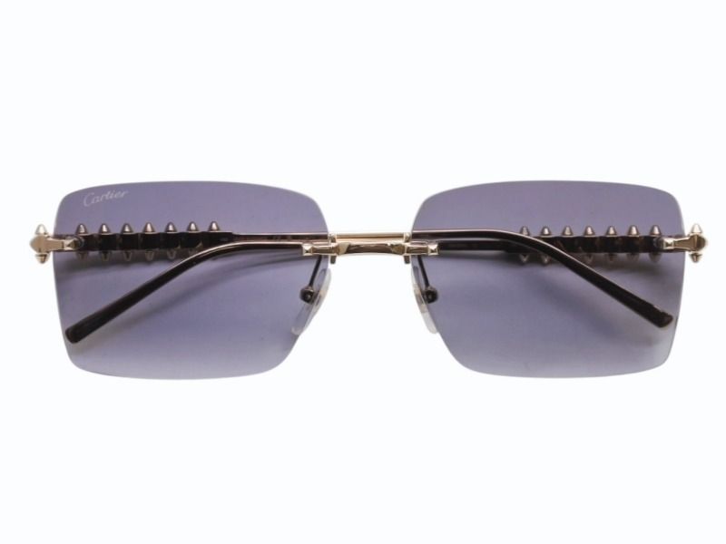 極美品 CARTIER カルティエ クラッシュ ドゥ サングラス