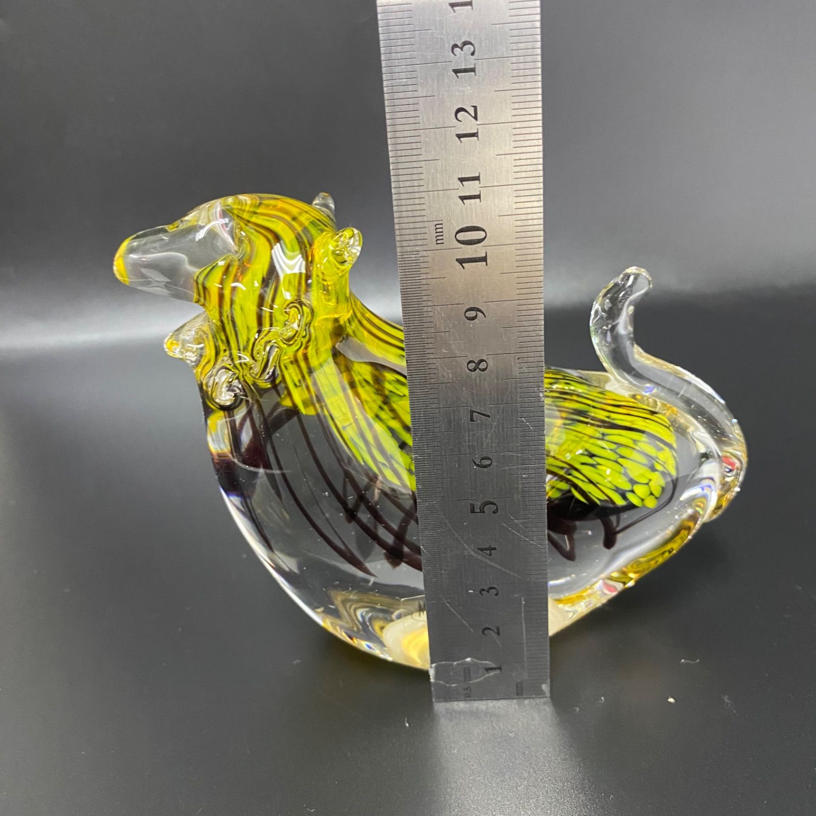 マルティグラス 虎？ 難あり Multi Glass マルティグラス トラ 虎 寅 タイガー ガラス