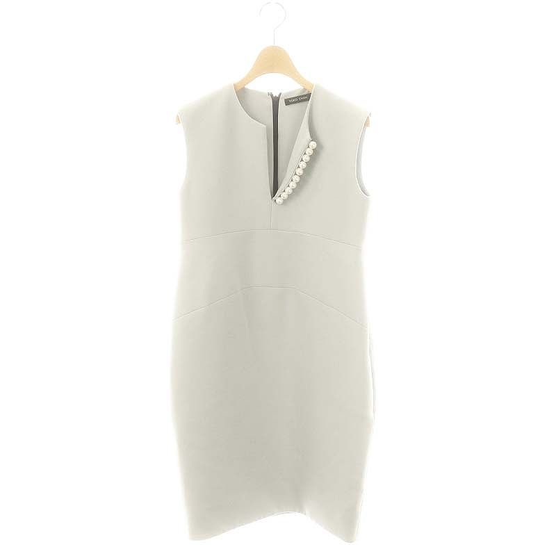ヨーコチャン YOKO CHAN Pearl Dress パールドレス ワンピース 膝丈