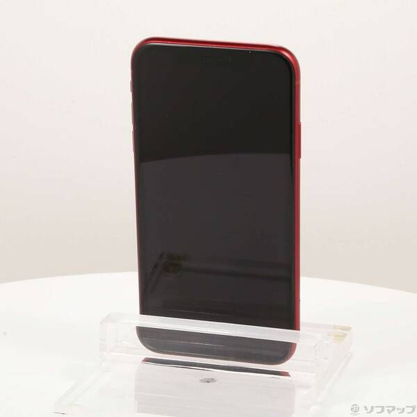 品〕 iPhoneXR 64GB プロダクトレッド MT062J／A SIMフリー【251