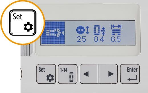 職業用ミシン用 ボタンホール