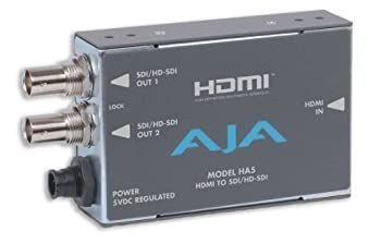 非常に良い Aja ha5?HDMI to SD | hd-sdiビデオとオーディオコンバータ
