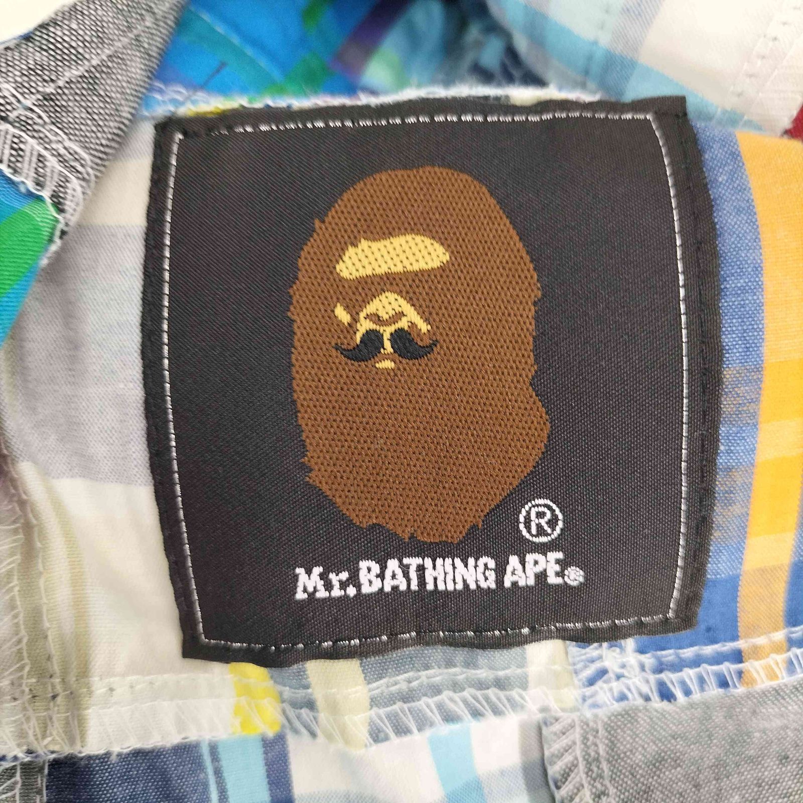 ミスターベイシングエイプ Mr. BATHING APE bright jacket with print 