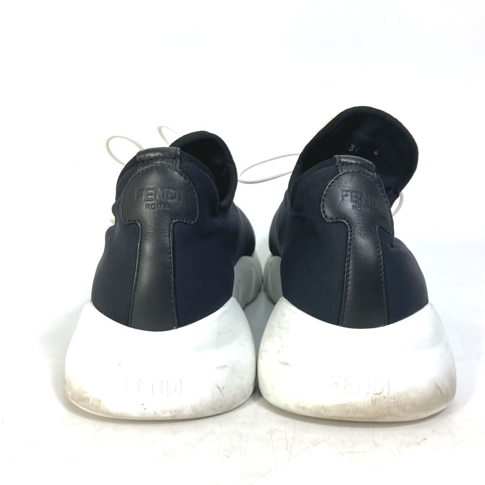 【希少・美品】FENDI　ローカットスニーカー　7E1307　ズッカ　バイカラー フェンディ 7E1307 ズッカ バイカラー 靴 紐 スニーカー - メルカリ