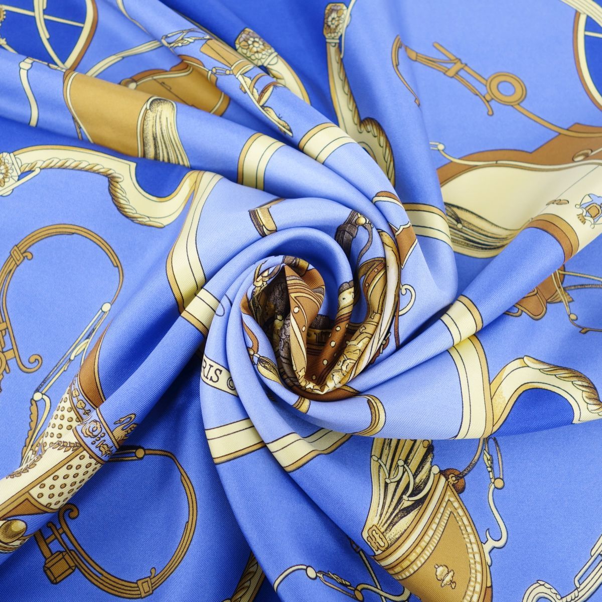 美品 Vintage エルメス HERMES スカーフ カレ90 Springs スプリング