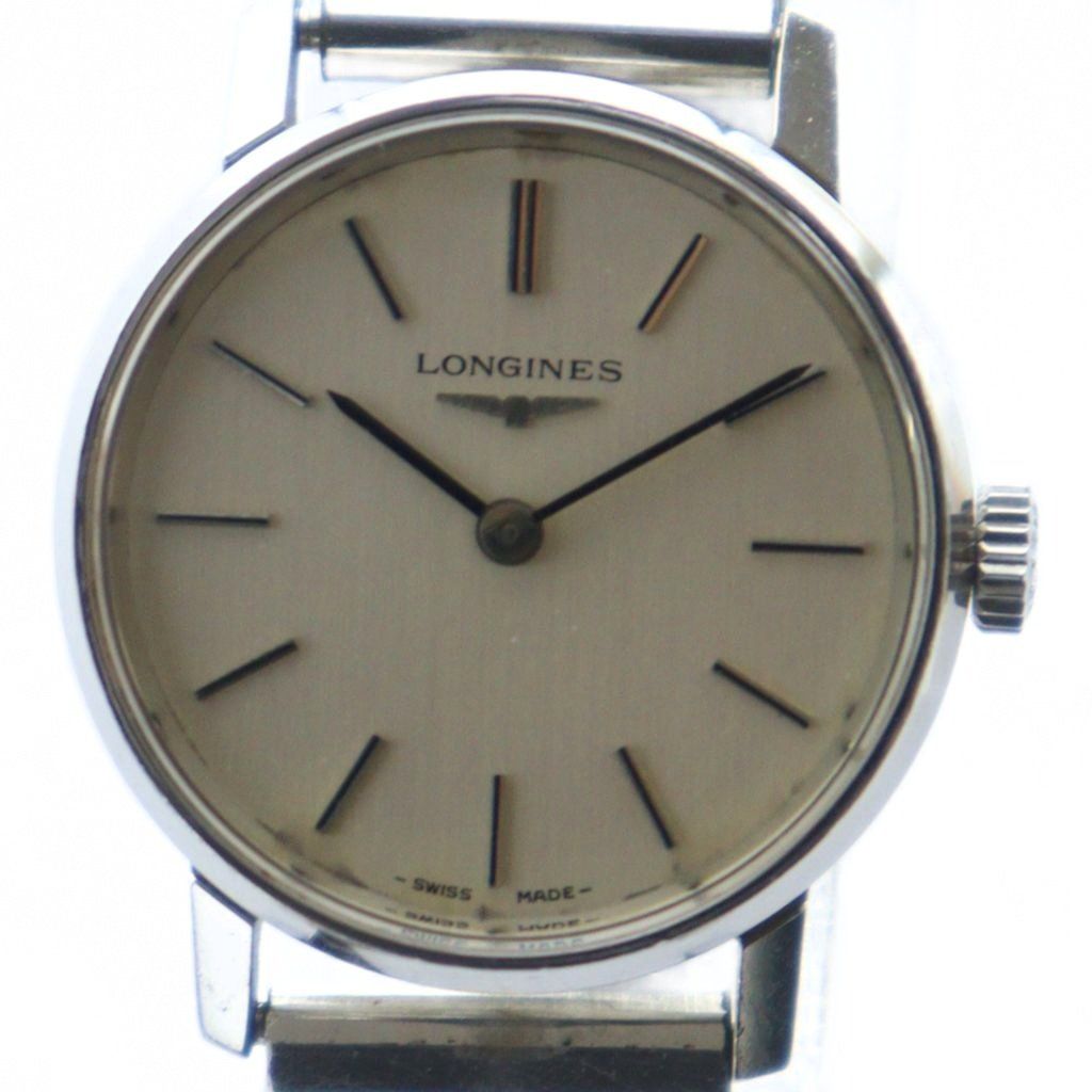 LONGINES アナログ腕時計 シルバー 新品)LONGINES ロンジン リール シルバー L4.259.4.72.6（商品ID