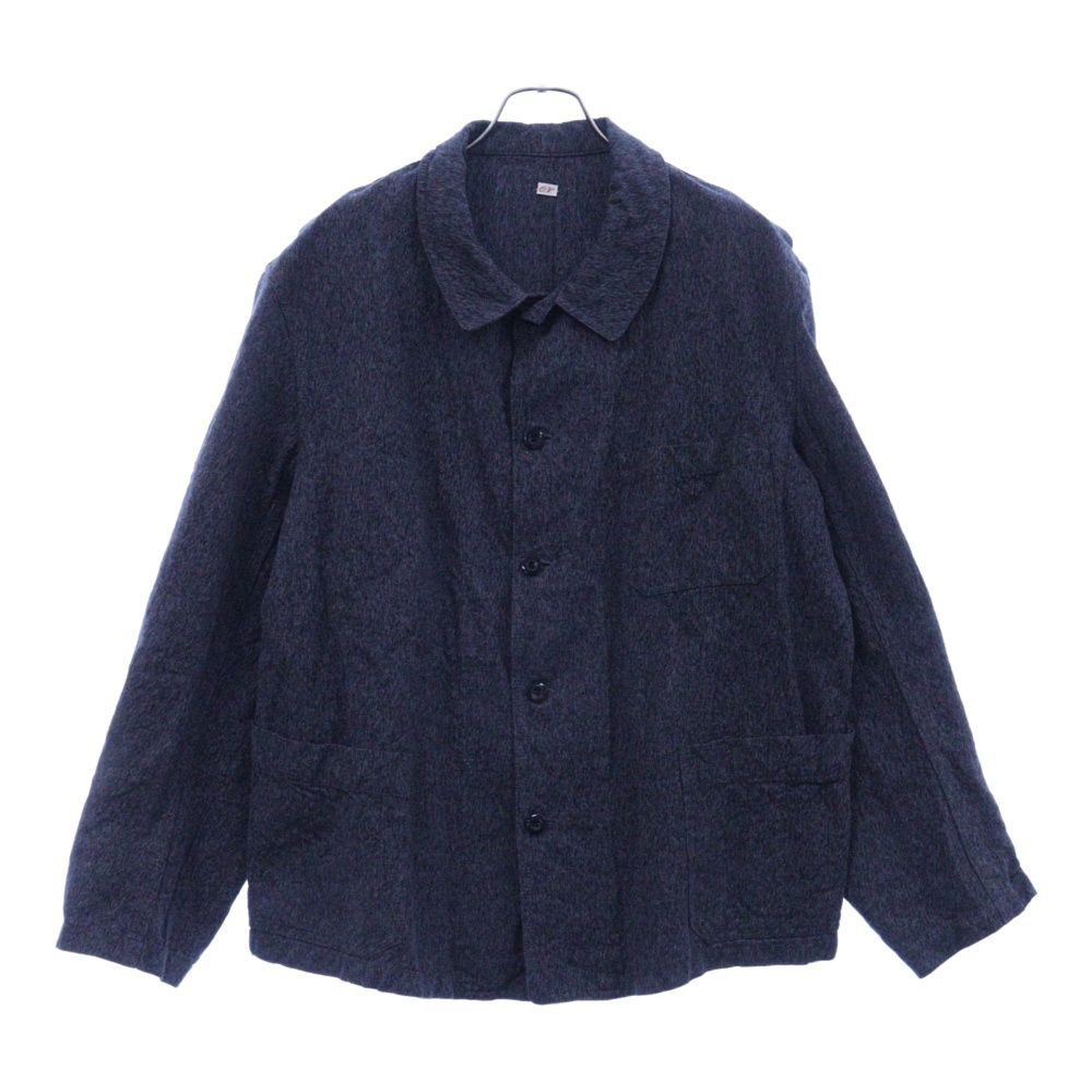 OUTIL ウティ 22AW コットンリネンフレンチワークジャケット Early20c インディゴリネンフレンチワークジャケット [Dead Stock