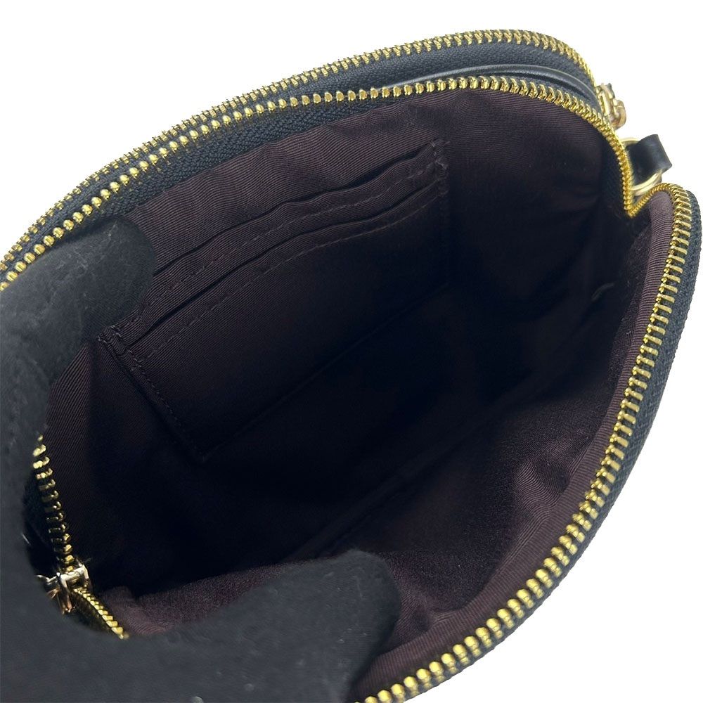 【中古】 コーチ ショルダーバッグ 斜め掛け F73070 ストロー レザー 革 ベージュ ブラック 黒 カジュアル 普段使い シンプル レディース  女性 COACH shoulder bag beige black