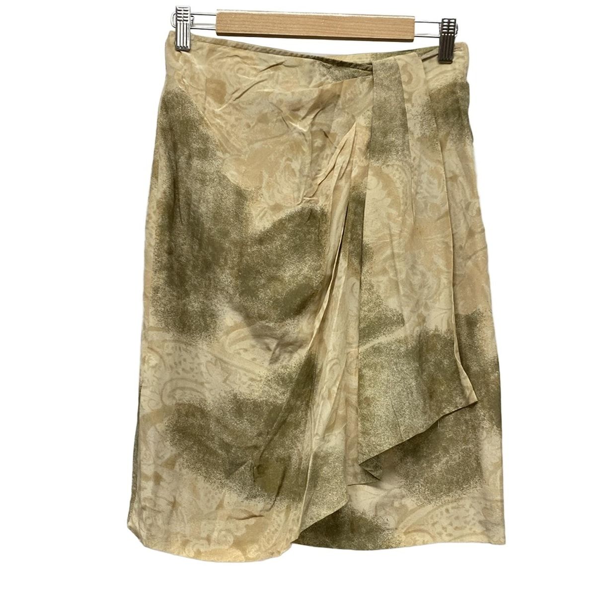 マックスマーラ Max Mara サイズ38 S カーキ レディース レザー ジャケット