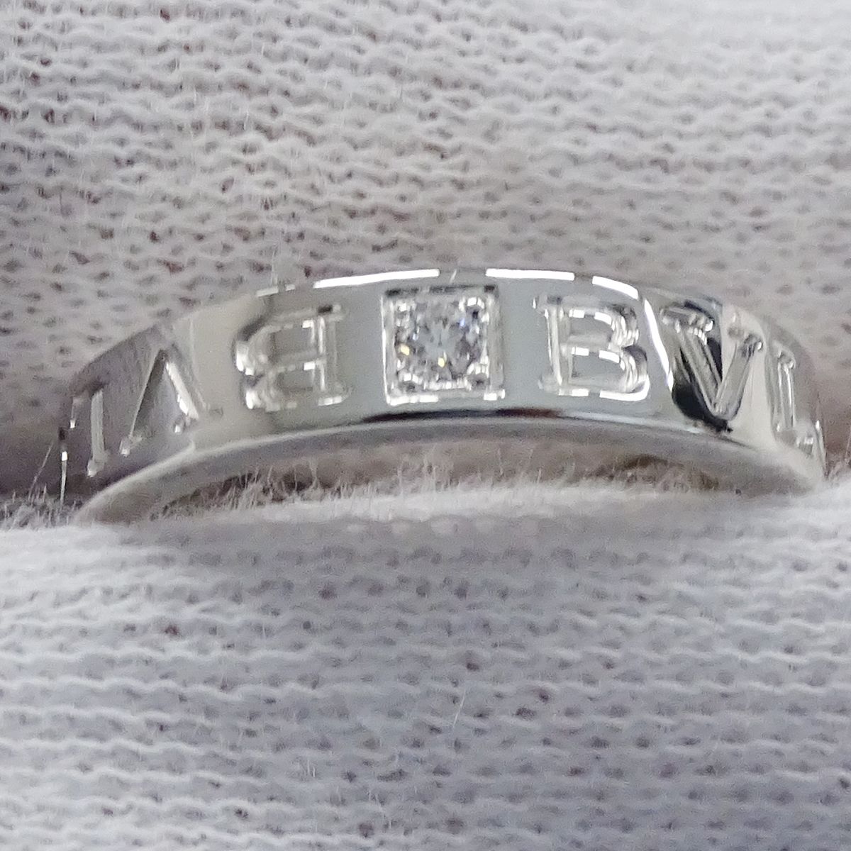 ブルガリ BVLGARI リング レディース ブランド 指輪 750WG 1P