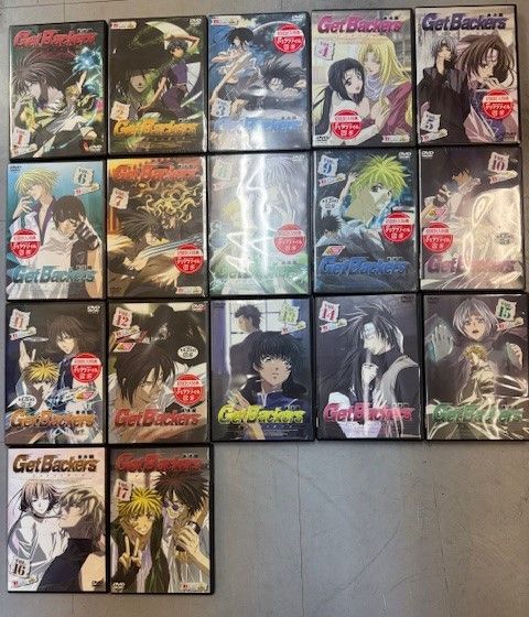 DVD ゲットバッカーズ -奪還屋- 全１７巻セット