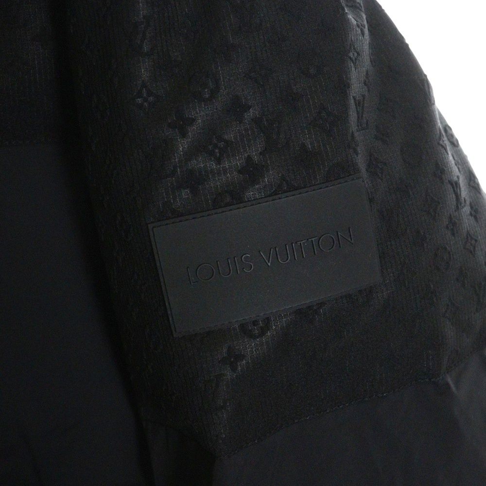 【ブラックでコーデが締まる】LOUIS VUITTON★ジャケット LOUIS VUITTON (ルイヴィトン) 24SS MONOGRAM HOODED DOWN
