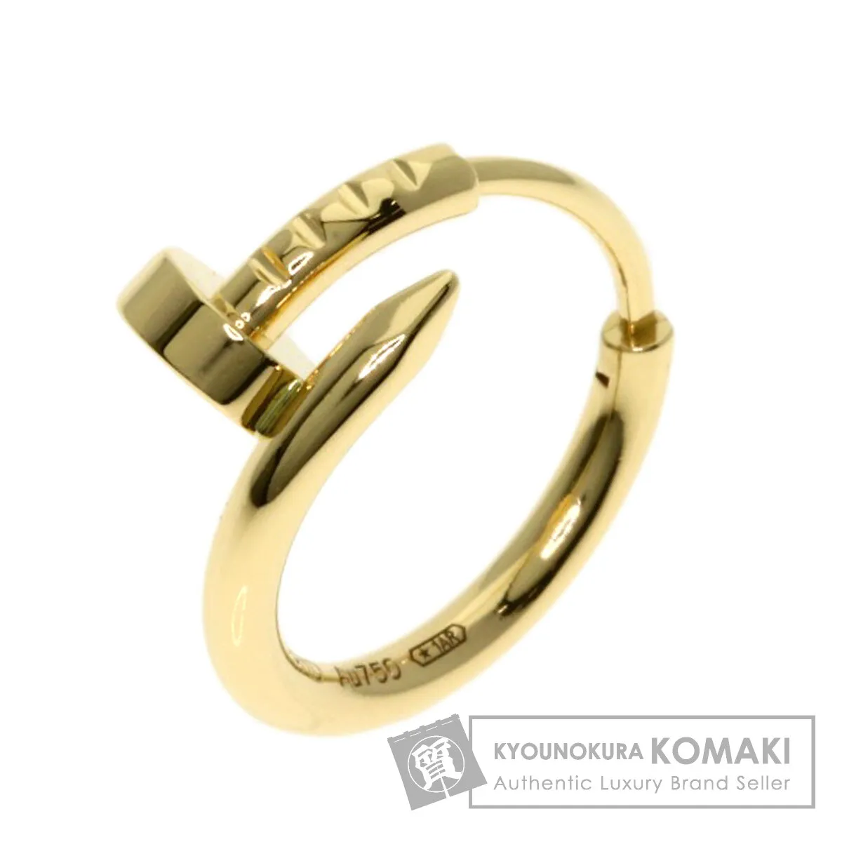 Cartier ジュストアンクル　片耳　左耳用 Cartier】カルティエ ジュスト アン クル イヤリング 片耳用