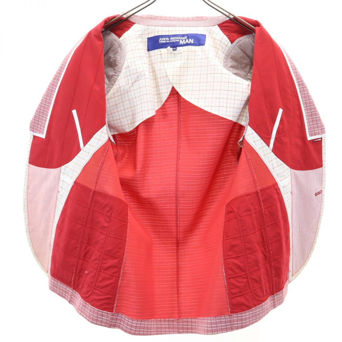 ジュンヤワタナベコムデギャルソンマン 2012年 日本製 チェック柄