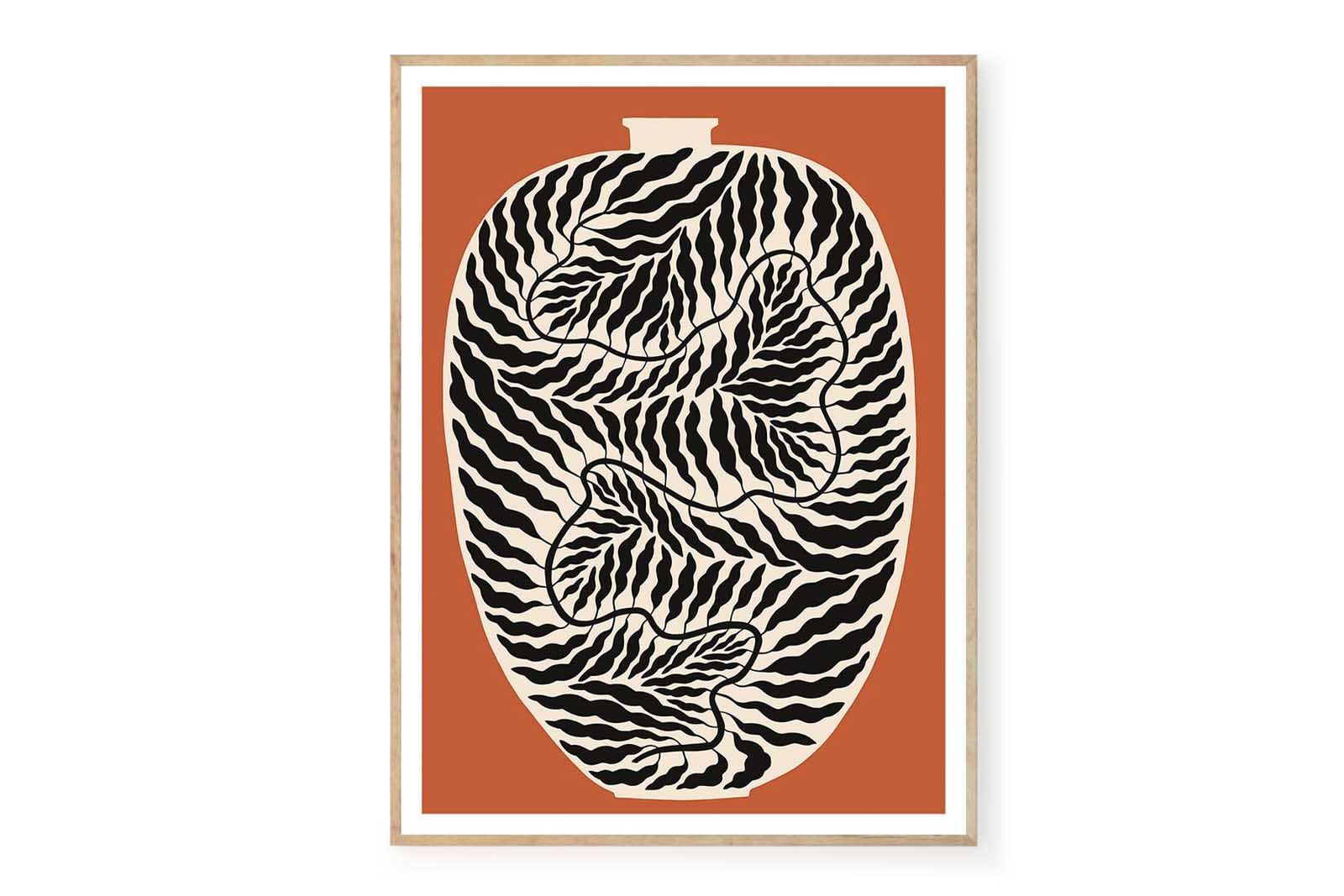 ポスター/アートプリント　50×70cm　Urn Terracotta/124x10573-50x70