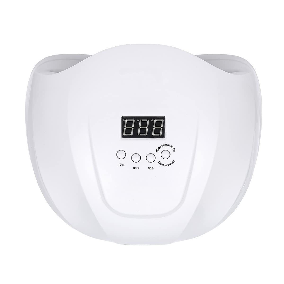 ネイルライト 高速硬化 タイマーつき スイッチ センサー 自動点灯 シャインLED ジェルライト プチトル 54W LEDライト UV ライト ジェルネイル