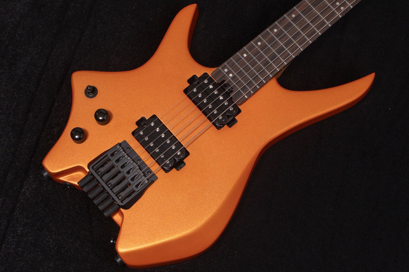 new】HEX Guitars / N400L Metallic Coral Orange LH - メルカリ