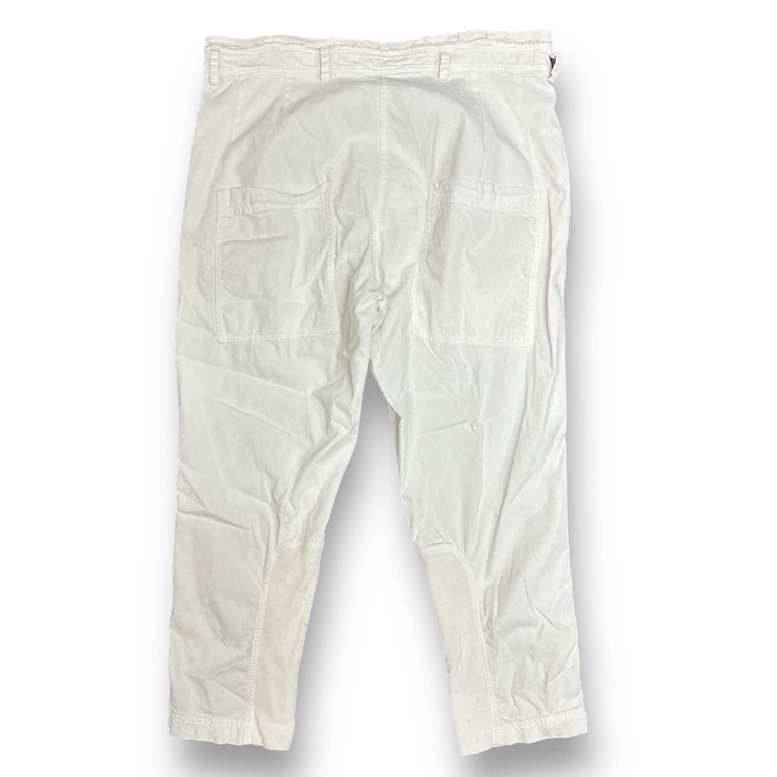 定価53900円 RUNDHOLZ DIP UNISEX ICONIC COTTON PANTS サルエルパンツ ランドホルツ 122 260  0104 オフホワイト系 L 63132A3