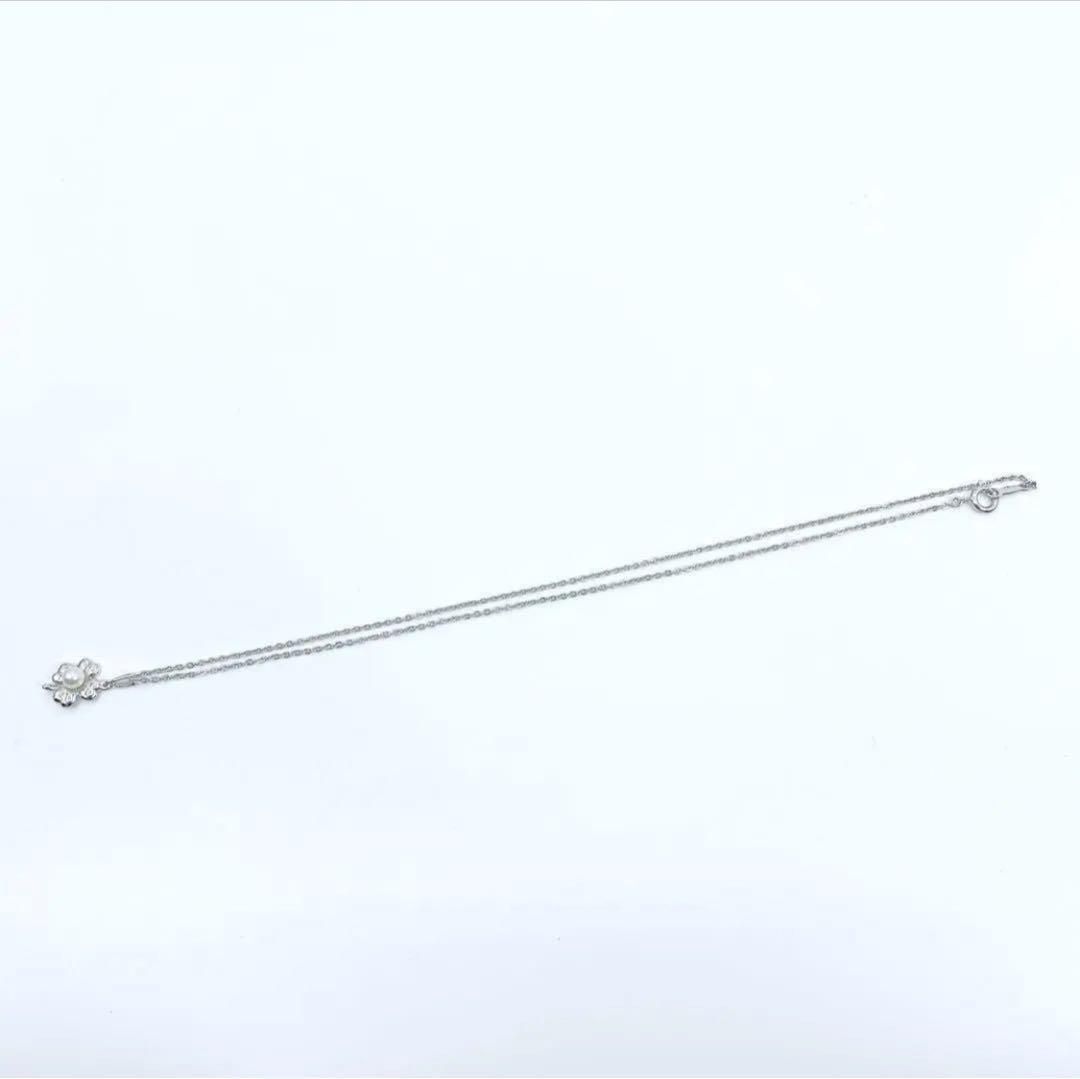 MIKIMOTO ミキモト ネックレス 本真珠 ベビーパール クローバー