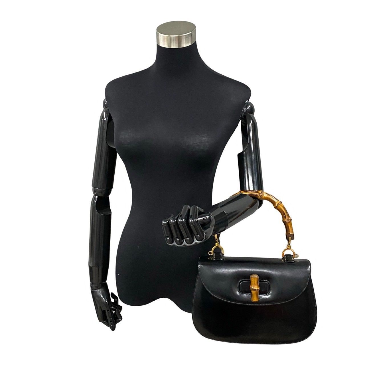 極 美品 GUCCI グッチ オールドグッチ ヴィンテージ バンブー